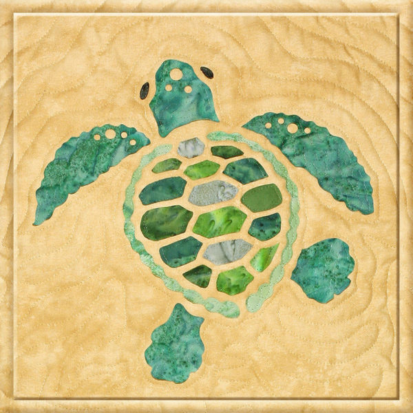 Hatchling 1 Sewquatic Quilt by Numbers