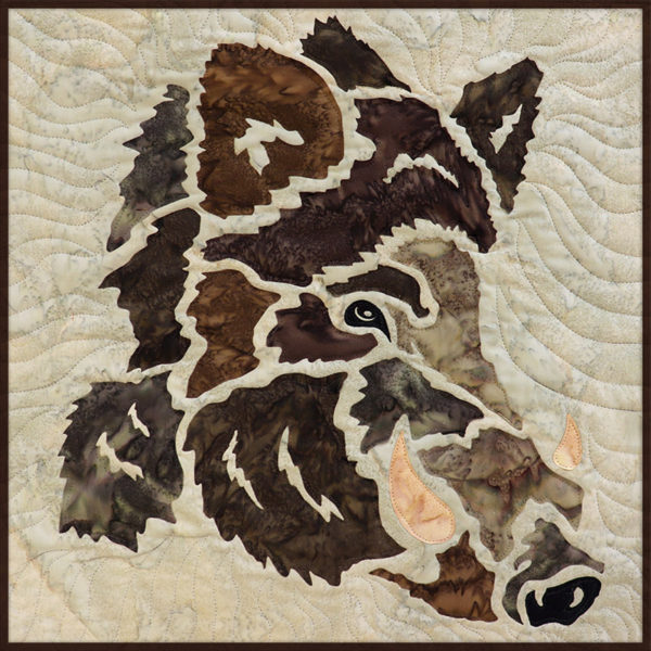 Boar Sew Wild Quilt by Number