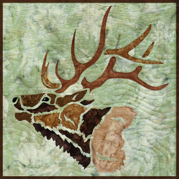 Elk Sew Wild Quilt by Numbers
