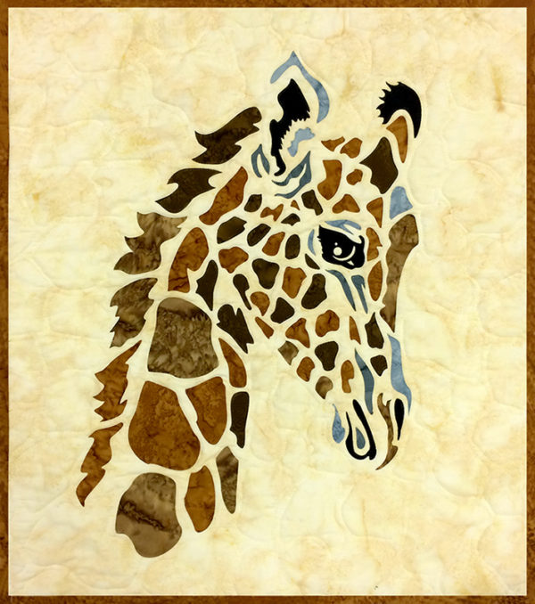 Giraffe Sewfari Quilt by Numbers