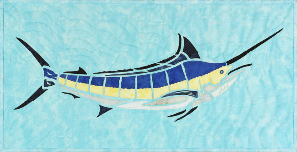 Marlin Sewquatic Quilt by Numbers