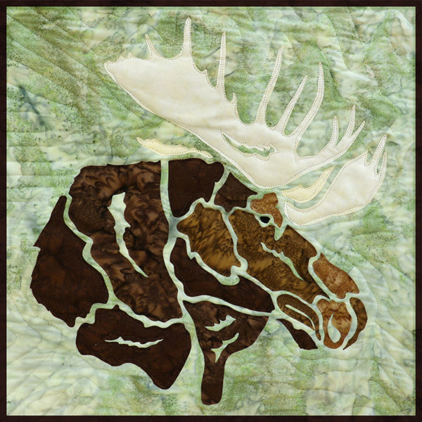 Moose Sew Wild Quilt by Numbers