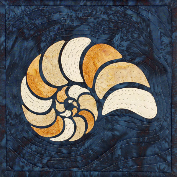 Nautilus Sewquatic Quilt by Numbers