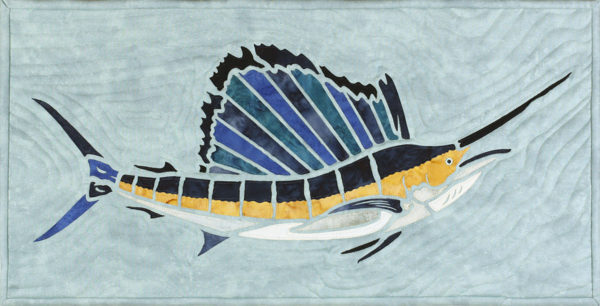 Sailfish Sewquatic Quilt by Numbers